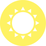 太陽のアイコン